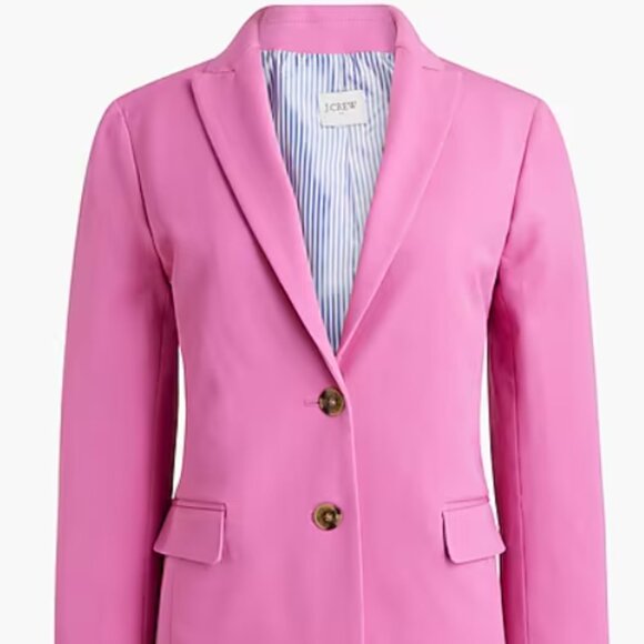 J. Crew Factory Jackets & Blazers - J. Crew Factory Cotton Blend Two-button Blazer